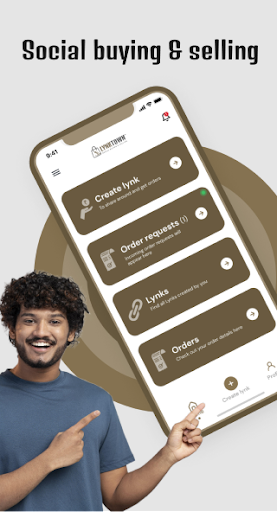 Android application LynkTown for Sellers screenshort