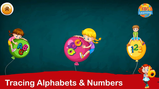 Alphabets and Numbers Tracing Screen 2