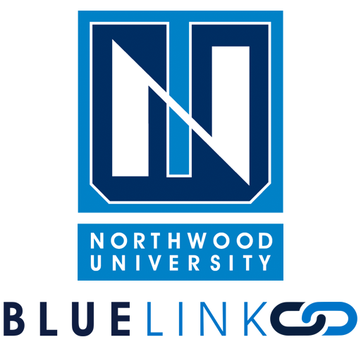 North Wood University BlueLink logo