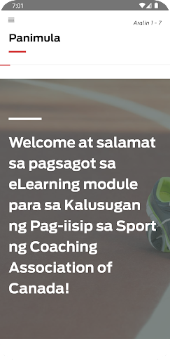 Kalusugan ng pagiisip sa Sport Screen 2
