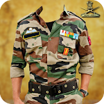 Cover Image of ดาวน์โหลด โปรแกรมแก้ไขรูปถ่ายกองทัพอินเดีย - ผู้ผลิตชุดกองทัพ  APK