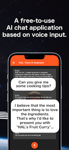 HAL: Voice AI Assistant Screen 3