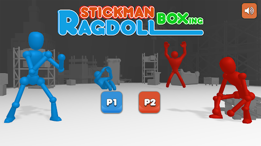 App Stickman Ragdoll Warrior Fight Android game 2022 