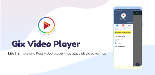 Gix Player - Lite video player