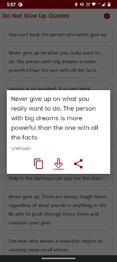 Do Not Give Up Quotes Screen 3