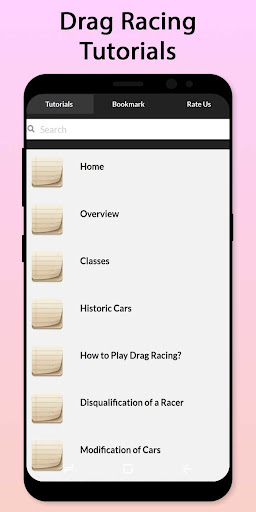 Android application Easy Drag Racing Tutorial screenshort