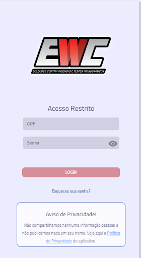 EWC - Inspect App Screen 2