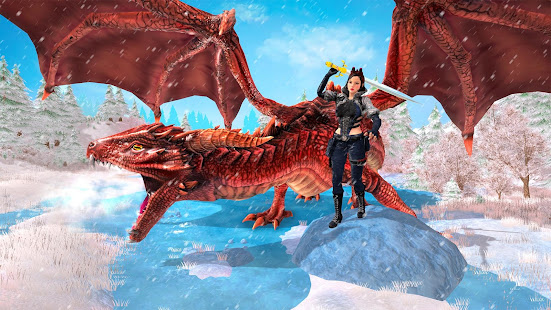 Flying Dragon Game: Action 3D 1.23 APK screenshots 4