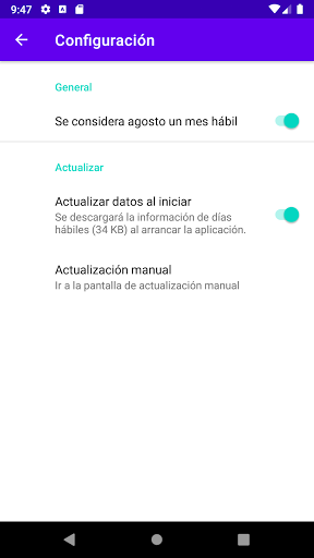 Calculadora plazos - Galicia Screen 3