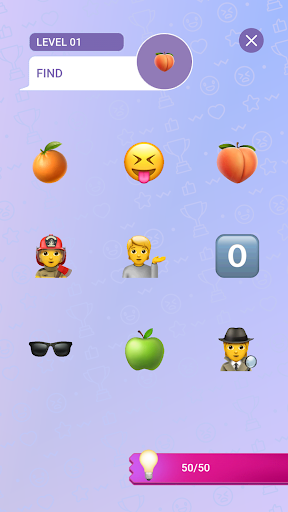 Find Emoji Puzzle Game