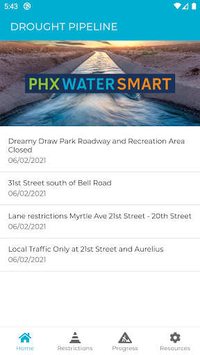 Drought Pipeline Project Screen 2