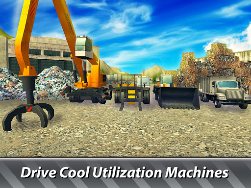 Garbage Trucks Simulator - try junkyard machines