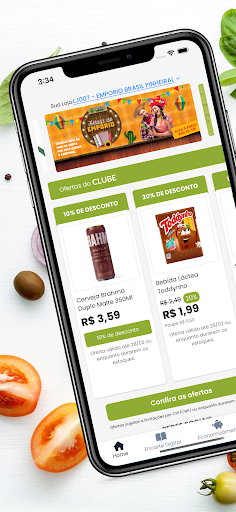 Android application Clube Empório screenshort