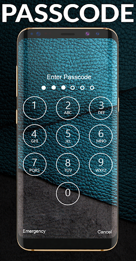 Leather Lock Screen Wallpapers Screen 3