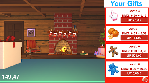 AFK Idle Clicker Fireplace Screen 3