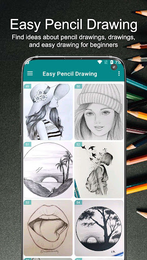 300+ Easy Pencil Drawing 8