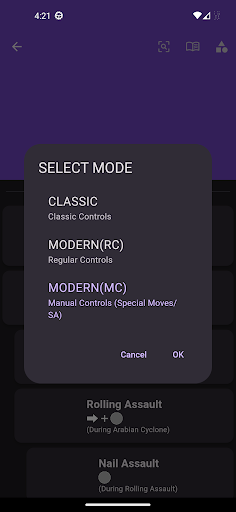 Fighter 6 Moves Screen 2