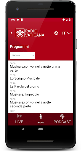 Radio Vaticana Screen 3