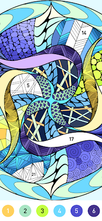 Game screenshot Mandala Pattern Coloring Game apk download
