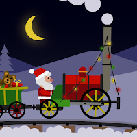 Новогодний поезд Деда Мороза