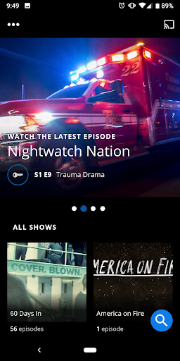 A&E - Watch Full Episodes of TV Shows screenshot 1