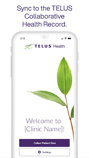 Android application TELUS CHR Intake screenshort