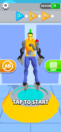 Metal Dude 3D: Fly & Fight - Screenshot 4