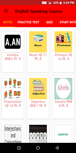 Android application English Speaking Course in 90 screenshort