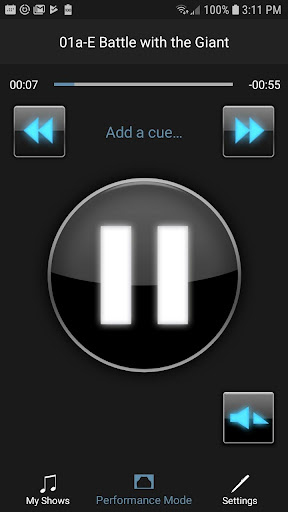 Android application Stage|Tracks screenshort