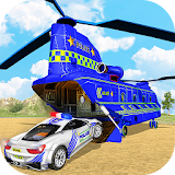 Offroad Police Truck Transport & Cargo Helicopter icon