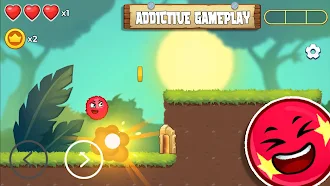 Game screenshot Roller Ball, Red Bounce Ball 5 mod apk