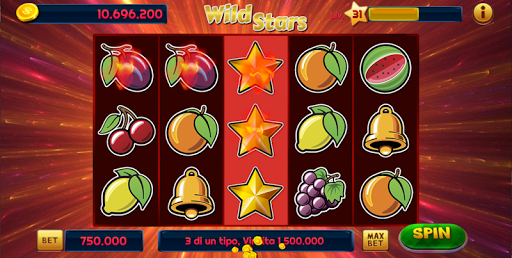 Wild Stars Slot Screen 2