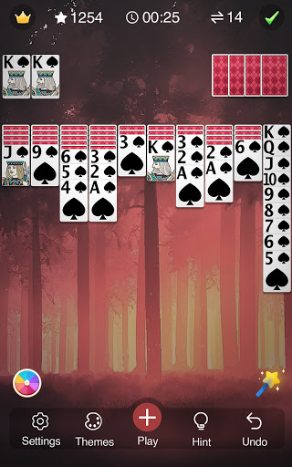 Spider Solitaire Classic apkpoly screenshots 3