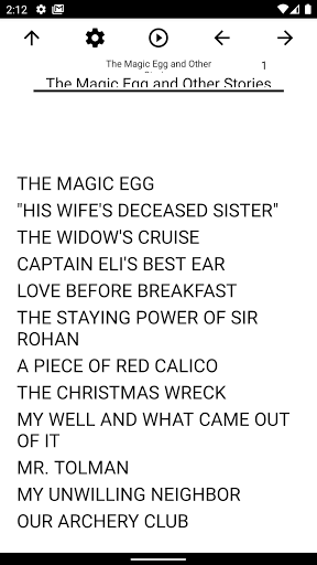 Android application Book, The Magic Egg and Other screenshort
