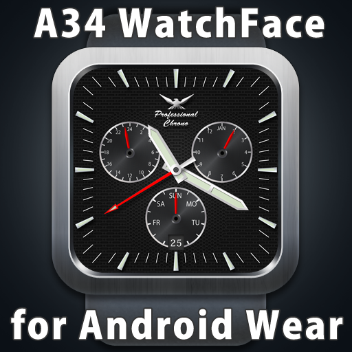 A34 WatchFace for Android Wear 7.0.1 Icon
