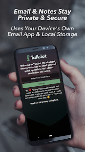 TalkJot – Voice-to-Email Notes Screenshot