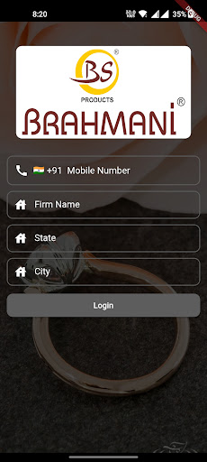 Android application Brahmani Sales screenshort