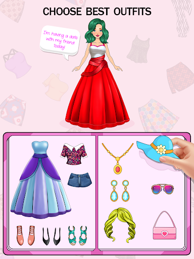 Android application DIY Paper Doll Fashion DressUp screenshort
