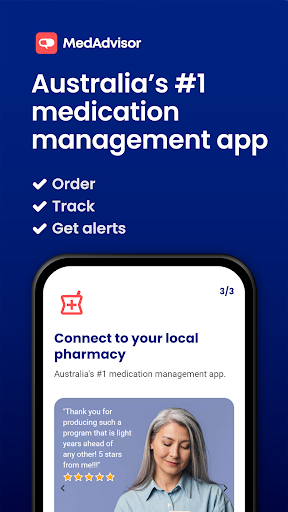 Android application MedAdvisor Medication Tracker screenshort