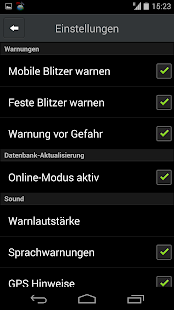 CamSam - Der Blitzerwarner Screenshot