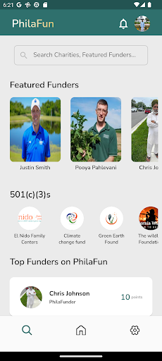 Android application PhilaFun screenshort