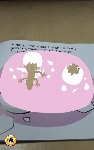 Little Gecko Loses Its Tail AR Screenshot 3 - AppWisp.com