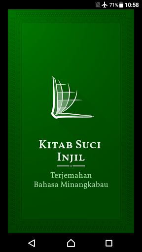 Android application Minangkabau Bible screenshort