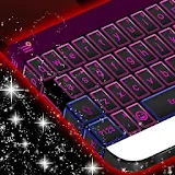 Pink and Black Keyboard Theme icon