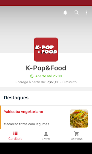 K-Pop&Food Screen 2