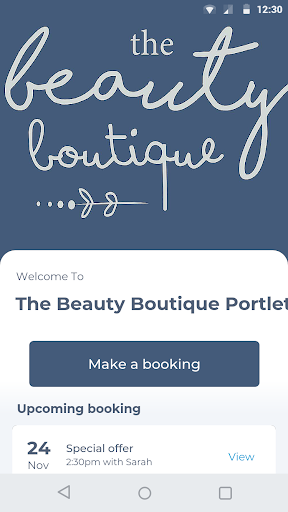Android application The Beauty Boutique Portlethen screenshort