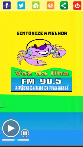 Android application Rádio Voz da Ilha 98,5 Fm screenshort