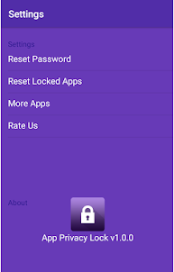 App Privacy Lock