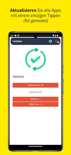 Aktualisieren: von Meinen Apps Screen 3