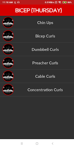 Gym Coach workout for Beginner Screen 3